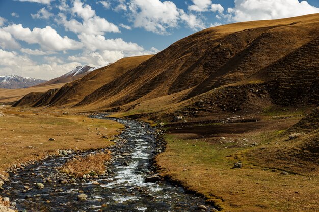 Susamyr River in Kirghizistan