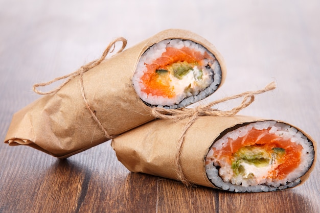 Sushi Burrito - nuovo concetto di cibo alla moda