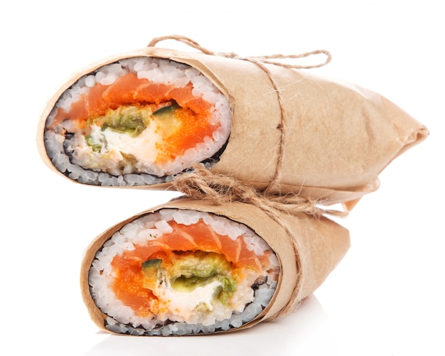 Sushi Burrito - nuovo concetto di cibo alla moda