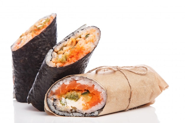 Sushi Burrito - nuovo concetto di cibo alla moda