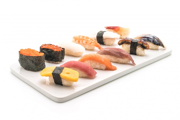 sushi nigiri misto - stile cibo giapponese