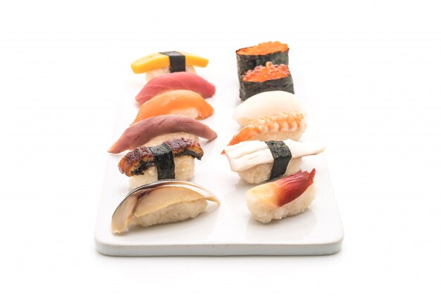 sushi nigiri misto - stile cibo giapponese