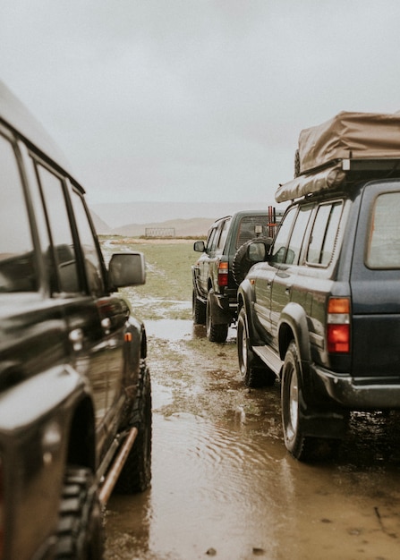 SUV fuoristrada in natura