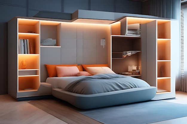 Svelando i migliori modelli di camere da letto modulari moderni con idee ispiratrici