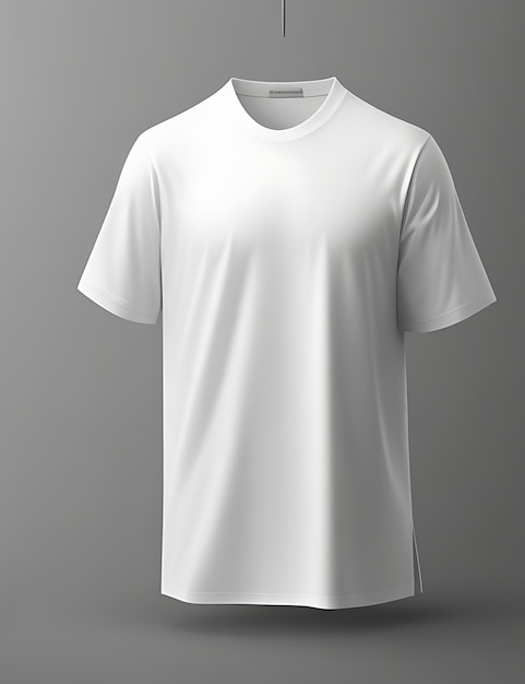 Svelando l'Ultimate White TShirt Mockup Concept Elevate i vostri disegni con Plain Clothing Showcase