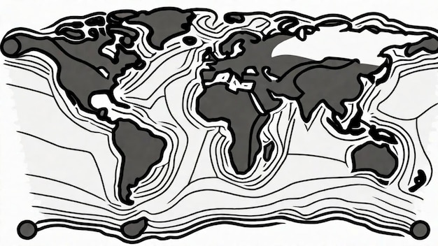 Svelare le placche tettoniche geologiche della Terra