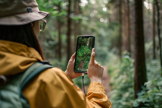 Sviluppare un concetto per un'app generativa di esplorazione della natura AR