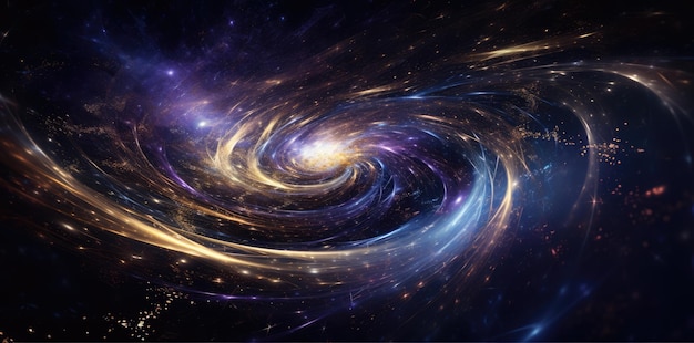 Swirl galaxy via lattea stelle viola giallo altra dimensione cloud spazio sfondo
