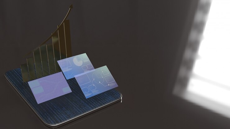 tablet e schermo grafico per le imprese