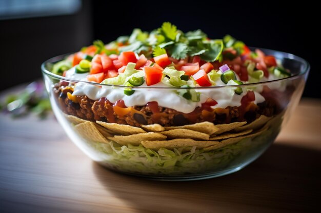 Taco Dip a sette strati