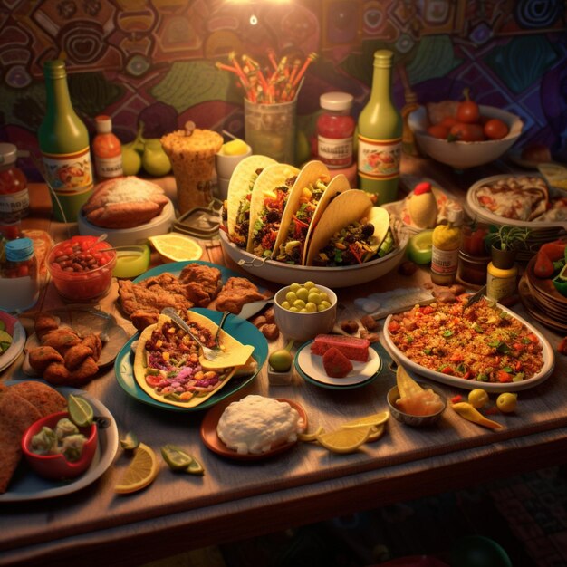 Taco party alta qualità 4k ultra hd hdr