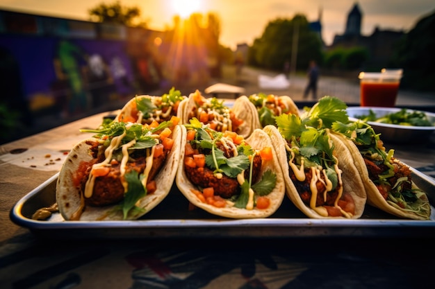 Taco Time in Messico per celebrare la cultura latina del cibo di strada