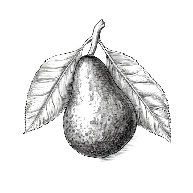 Taglia l'avocado ai generato