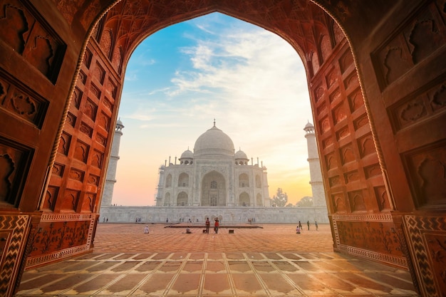 Taj Mahal Agra, Uttar Pradesh, India