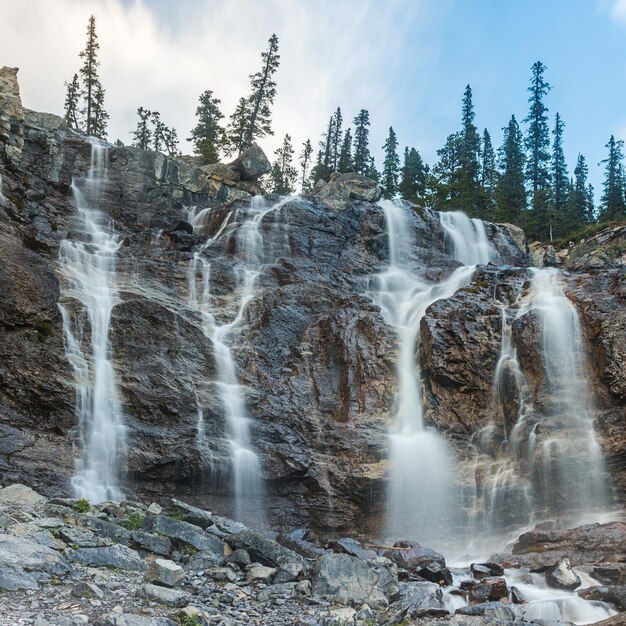 Tangle Creek Falls al parco nazionale Canada