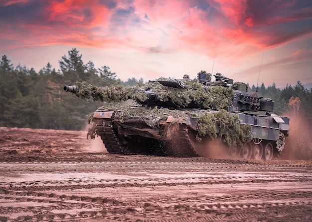 Tanque Leopard 2A6