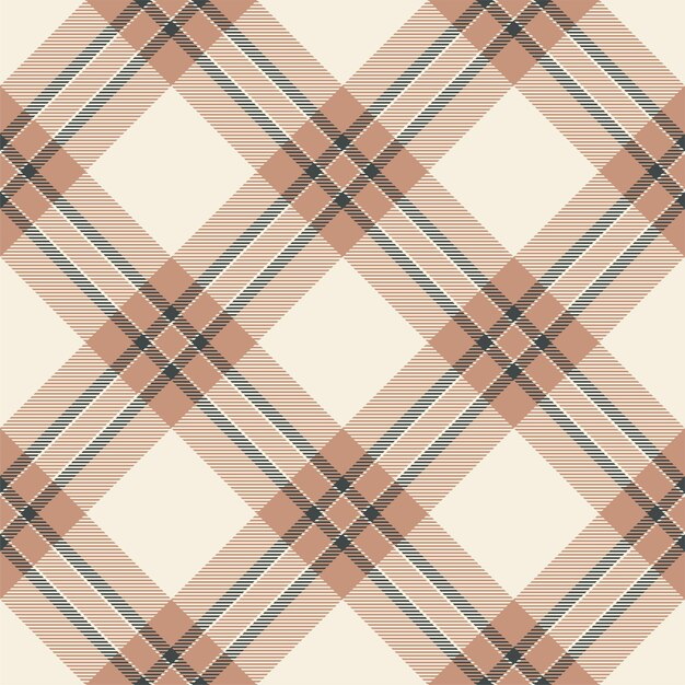 Tartan scozzese senza cuciture motivo a quadri vettore Tessuto di sfondo retrò Vintage check colore quadrato struttura geometrica per stampa tessile carta da imballaggio carta regalo carta da parati design piatto