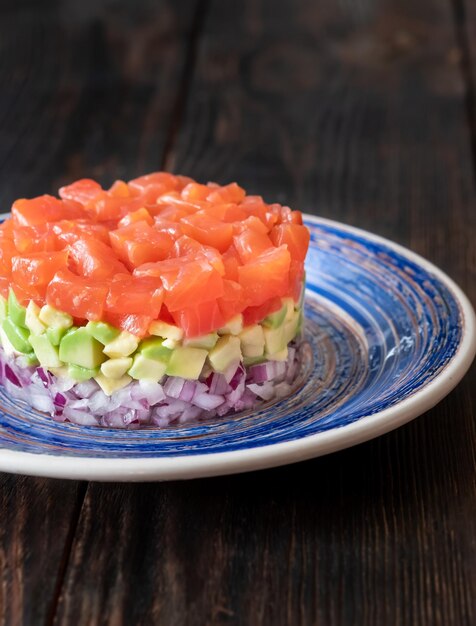 Tartare di salmone