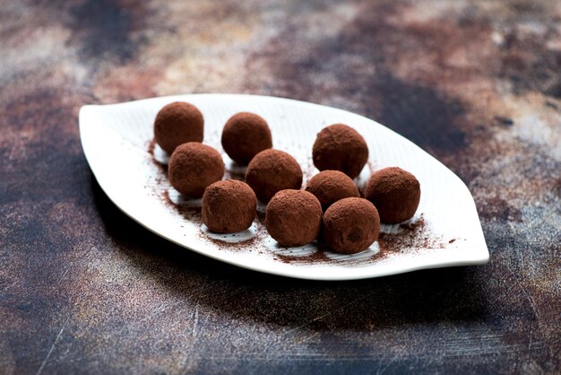Tartufi caramelle al cioccolato