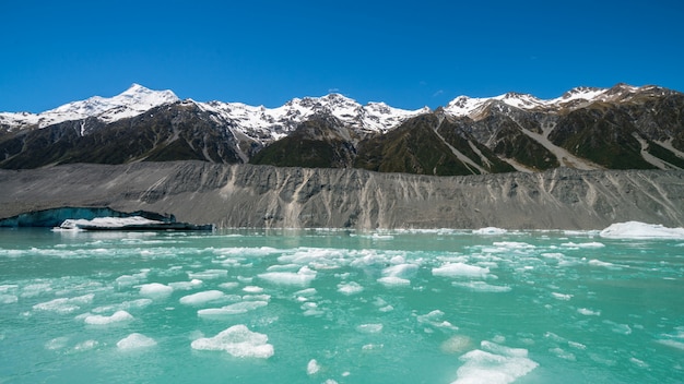 Tasman Glacier, Nuova Zelanda