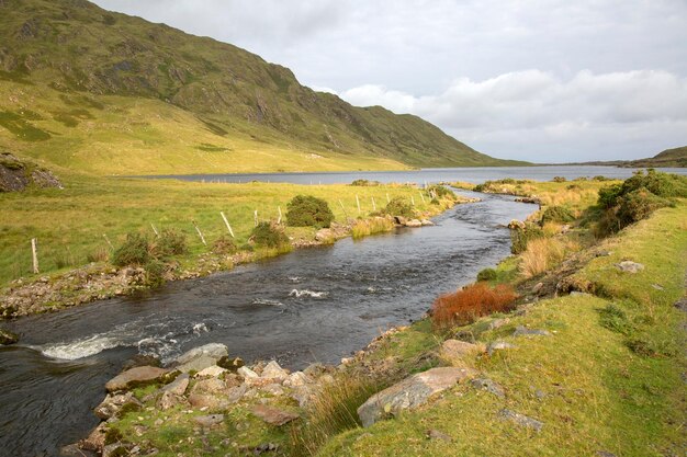 Tassa Lough Lake Connemara National Park Galway Irlanda