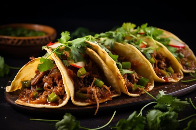 Tasty Beef Birria Quesabirria Tacos con Consomme