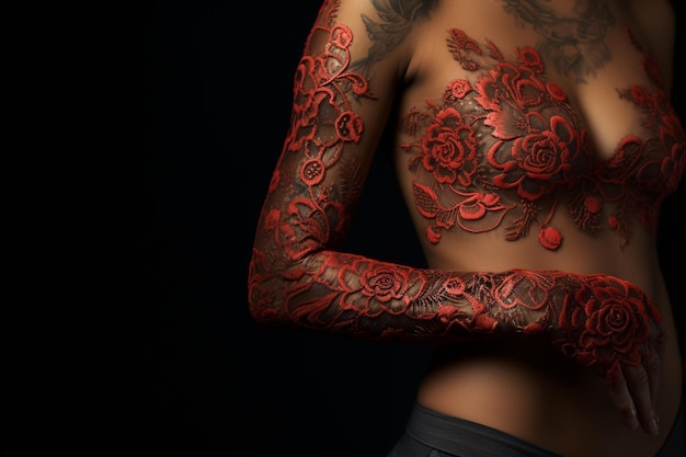Tatuaggi temporanei all'henné