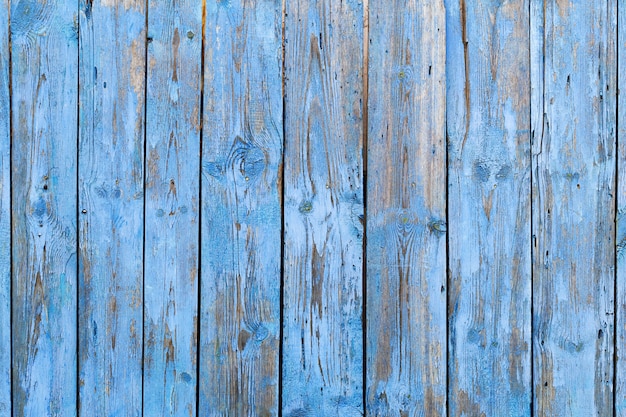 Tavole di legno vecchi blu