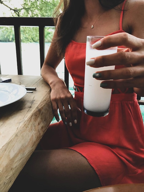 Tavolo da pranzo tradizionale turco e greco con bevanda alcolica speciale Raki Ouzo e Raki turco i