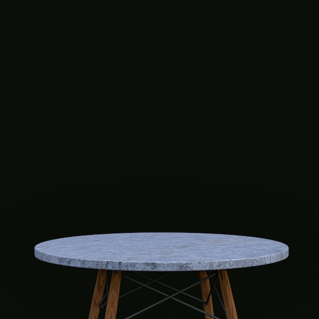 Tavolo in marmo bianco o supporto prodotto per esposizione prodotto