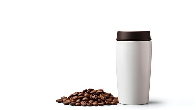 Tazza da caffè e thermos da viaggio