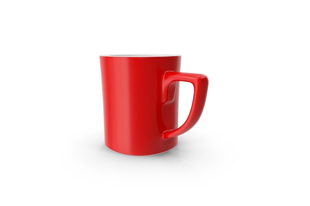 Tazza da caffè rossa