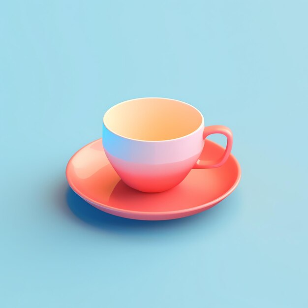 Tazza da tè 3D