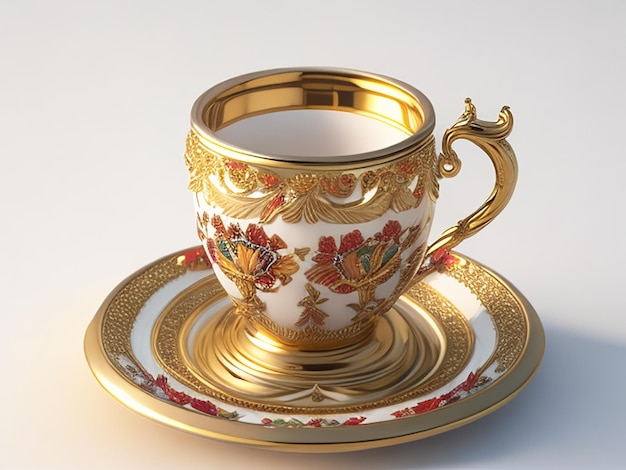 Tazza dal design speciale modello 3D