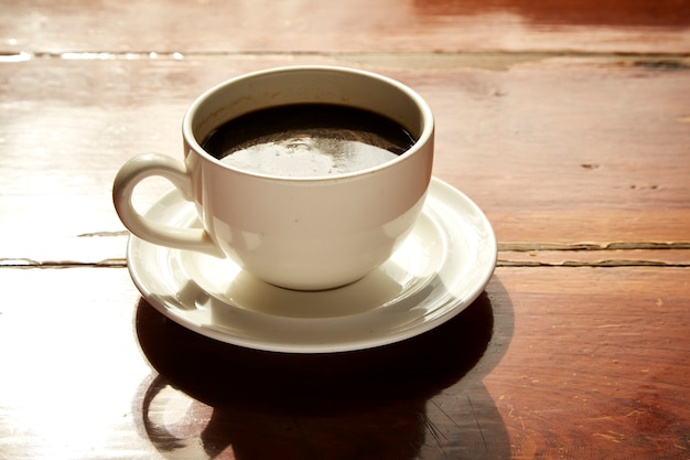 Tazza di caffè al mattino