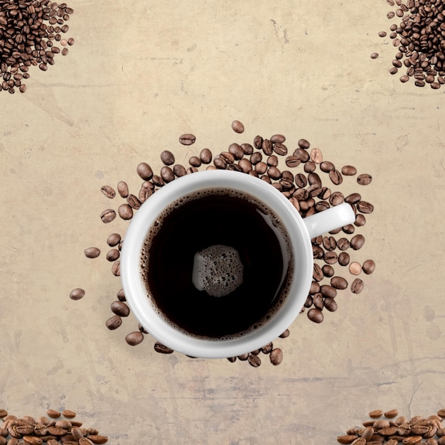 Tazza di caffè Caffè nero