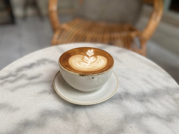 Tazza di caffè caldo