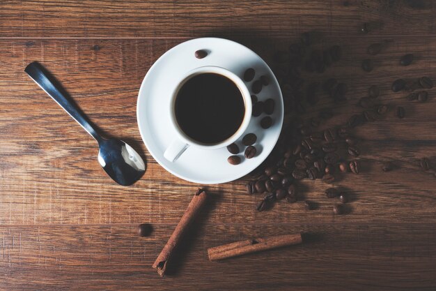 Tazza Di Caffè E Cannella