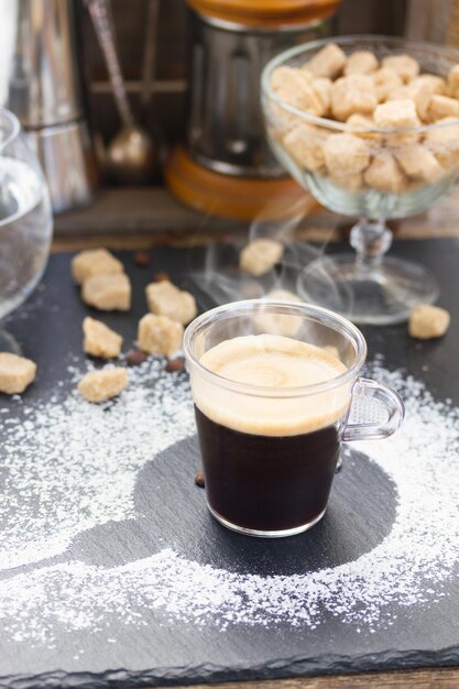 Tazza di caffè espresso