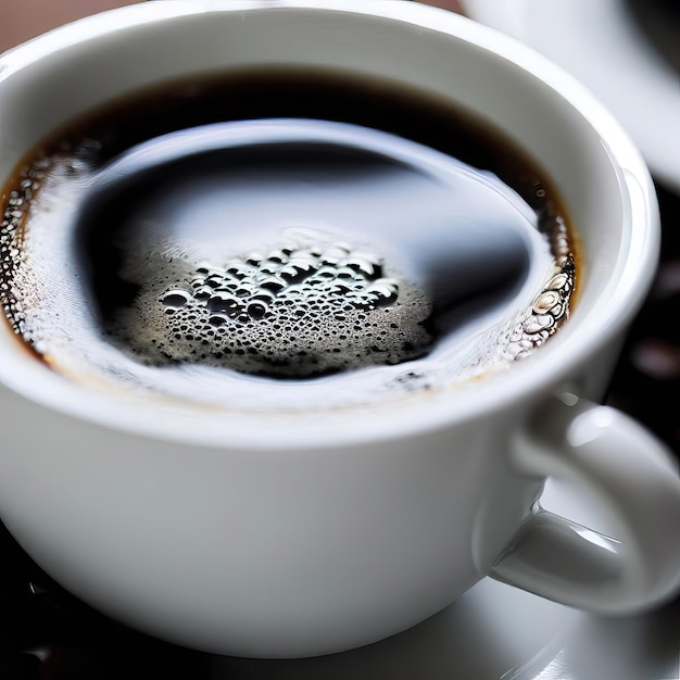 Tazza di caffè filtrato IA generativa