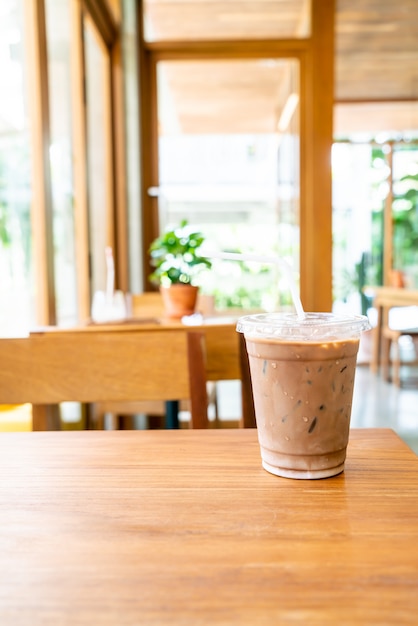 tazza di caffè freddo moka