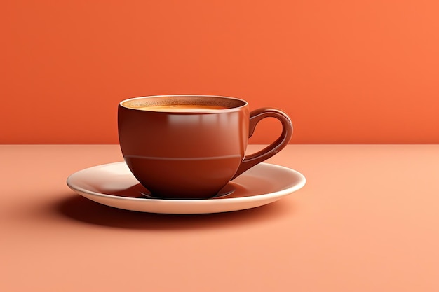 Tazza di caffè isolato