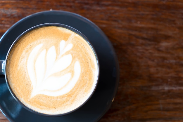 tazza di caffè latte caldo