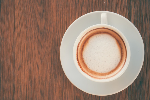 Tazza di cappuccino