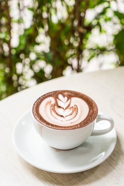 tazza di cioccolata calda