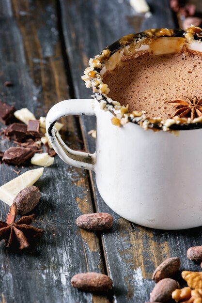 Tazza di cioccolata calda