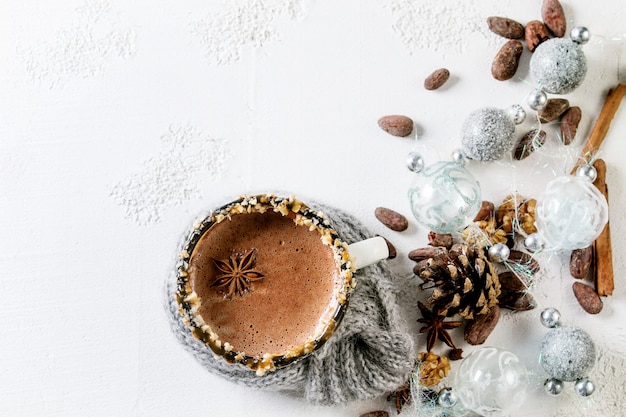 Tazza di cioccolata calda