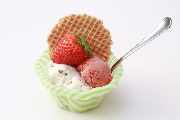 tazza di gelato