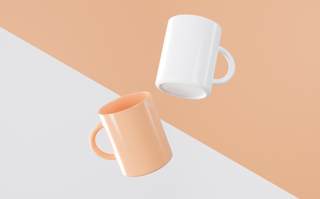 tazza doppia crema galleggiante