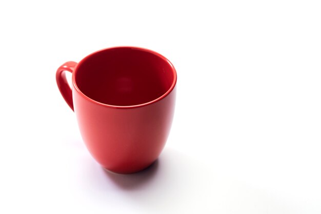 Tazza in ceramica rossa